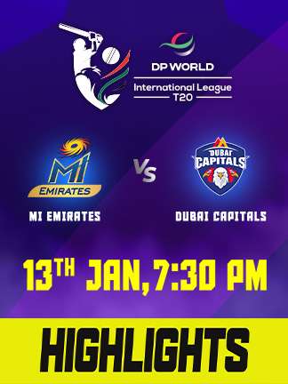 Dubai Capitals VS MI Emirates