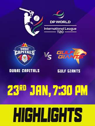 Dubai Capitals VS Gulf Gaints