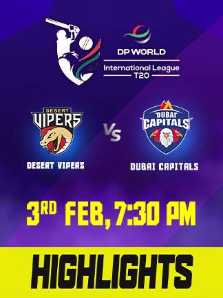 Dubai Capitals VS Desert Vipers