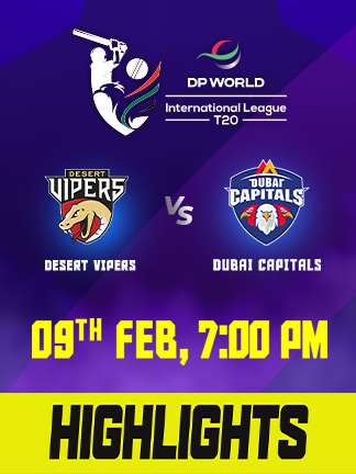 Dubai Capitals Vs Desert Vipers